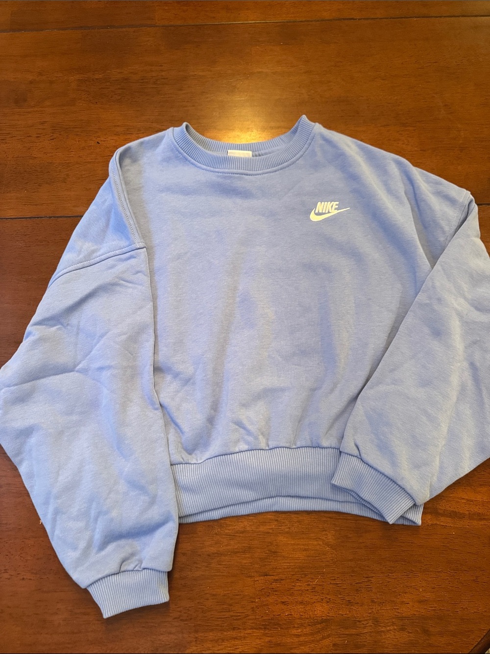 Nike Men’s Pastel Blue Crewneck Sweatshirt
